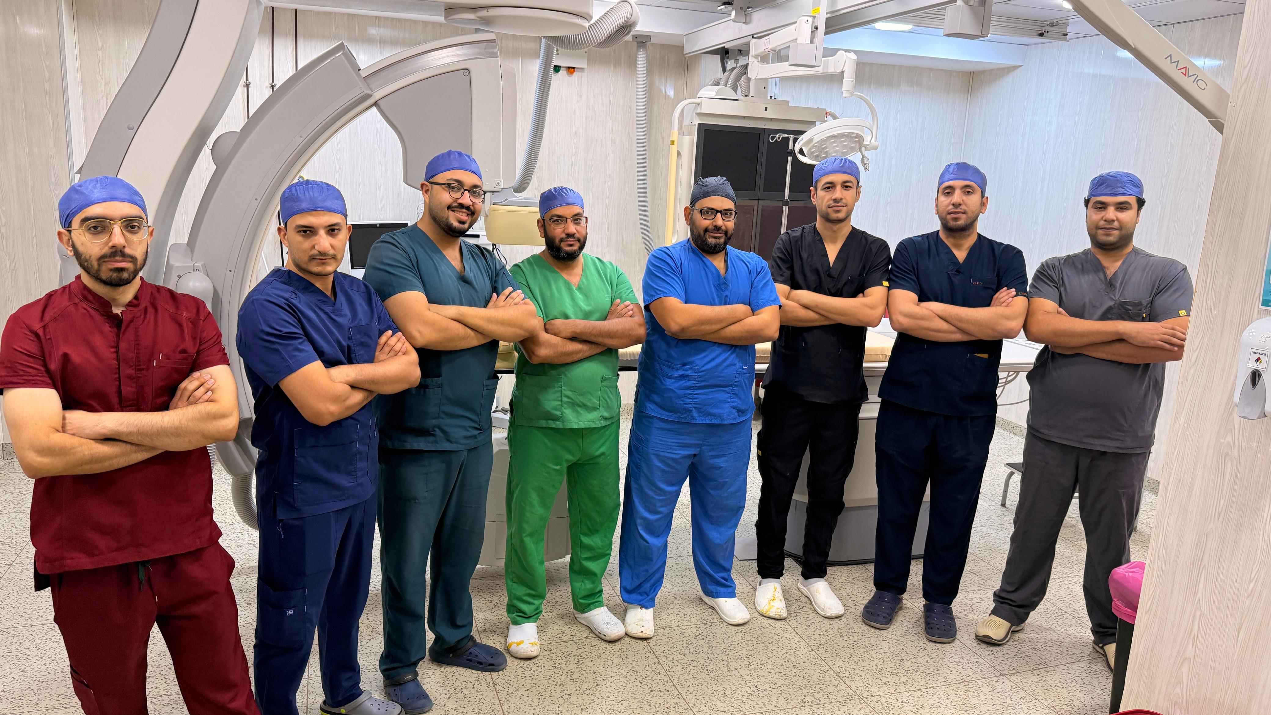 الفريق الطبى