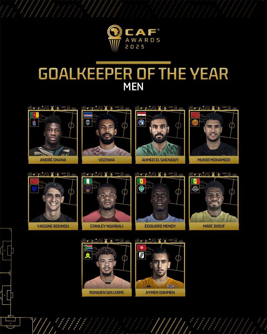 أفضل حارس في أفريقيا