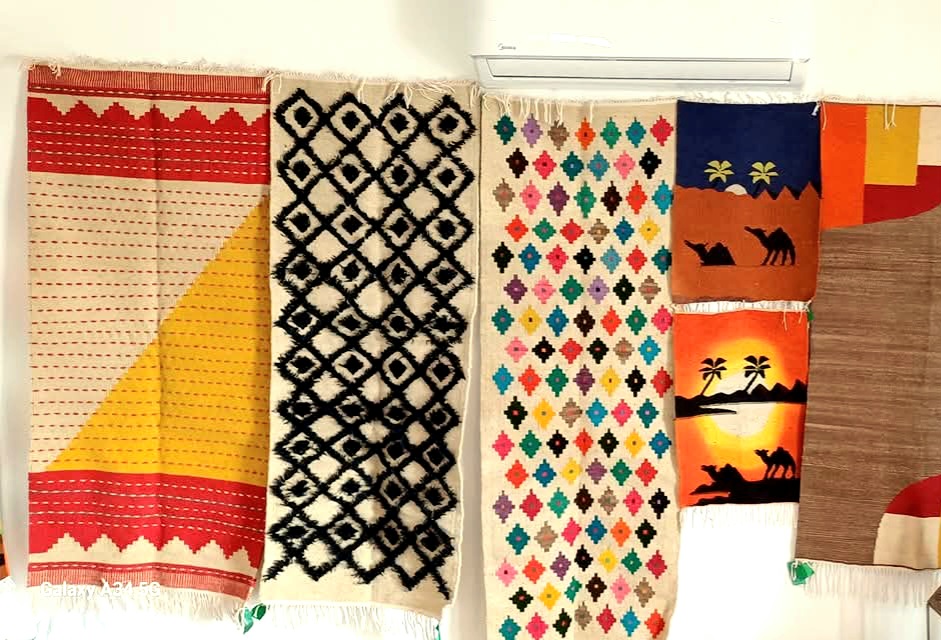 صناعة السجاد اليدوى بقرية البشندى فى الوادى الجديد (4)