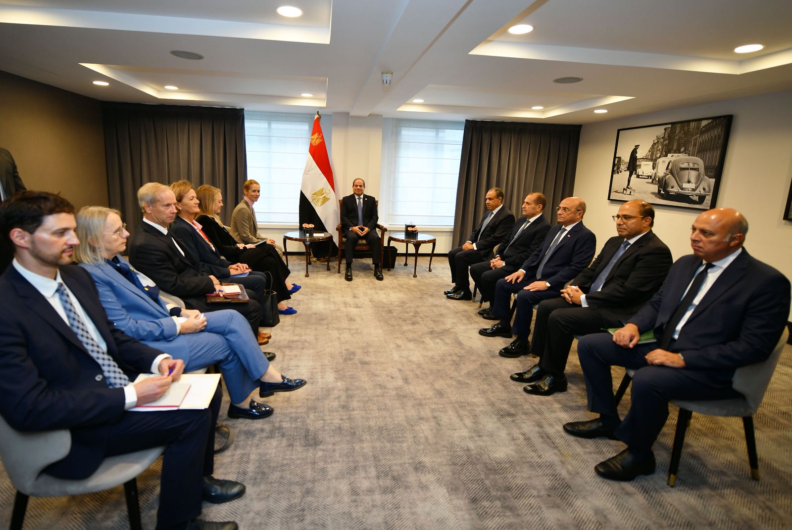 لقاء الرئيس السيسي والاتحاد الاوروبى (3)