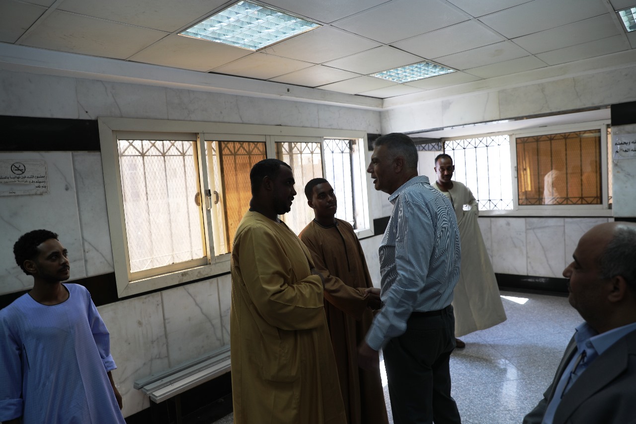 خلال الزيارة