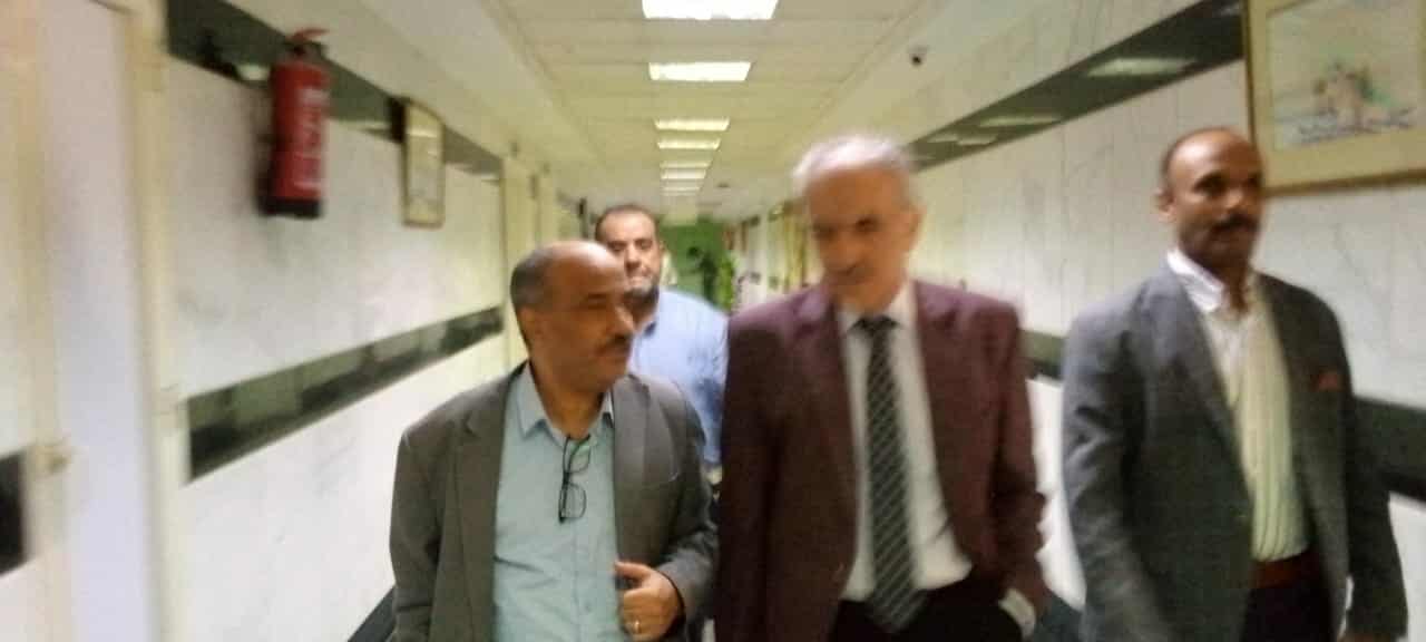 خلال الزيارة