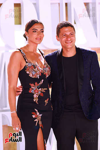 عمرو منسى وزوجته عمرو منسى وزوجته