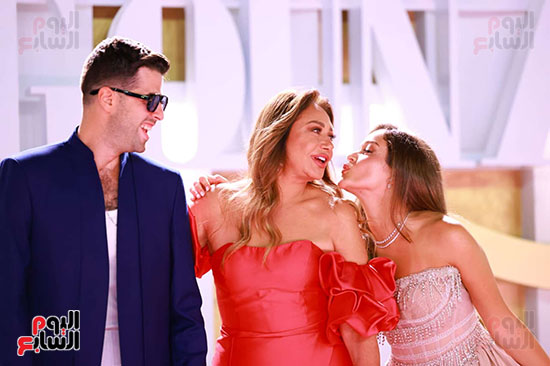 ليلى علوى ونور ايهاب وطارق الابيارى ليلى علوى ونور ايهاب وطارق الابيارى