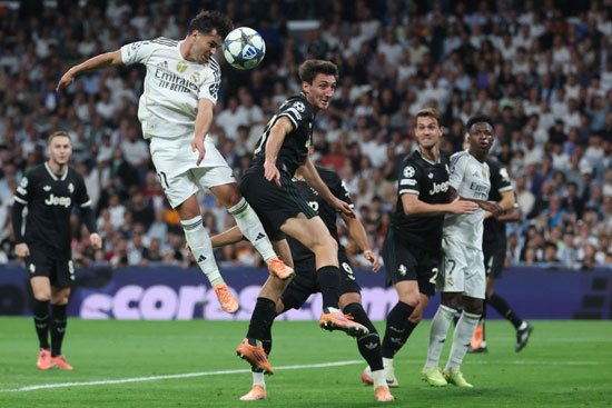 مباراة ريال مدريد ويوفينتوس