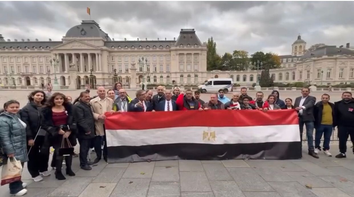 احتفال الجالية المصرية بزيارة الرئيس السيسى احتفال الجالية المصرية بزيارة الرئيس السيسى