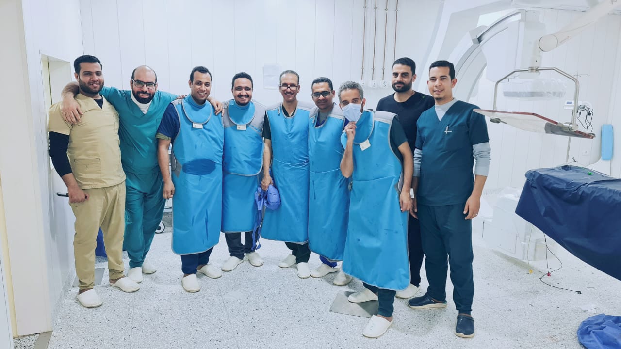 الفريق الطبي المعالج