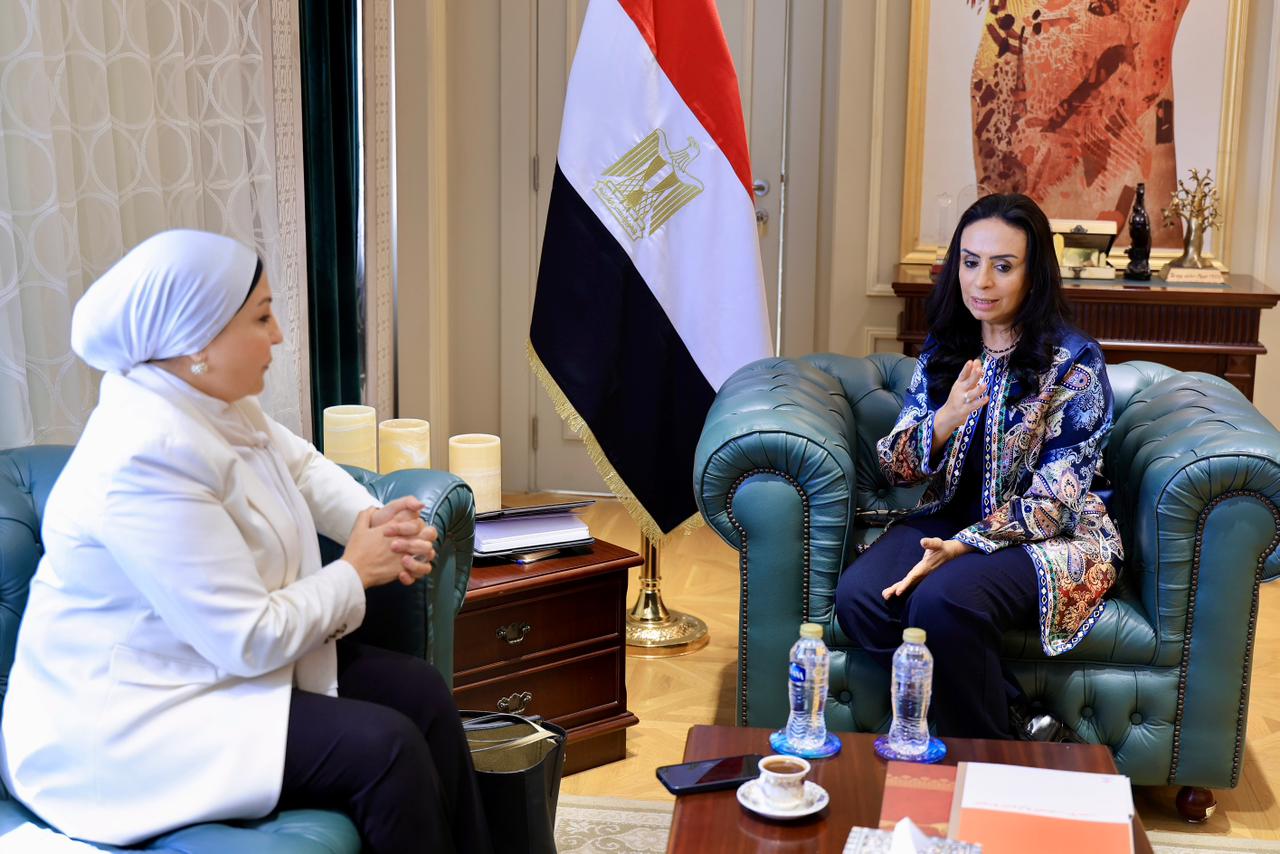 الدكتورة مايا مرسى وزيرة التضامن الاجتماعى