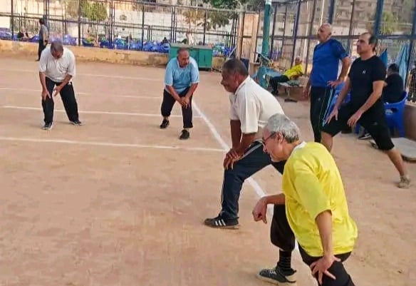 تدريبات كبار السن تحت شعار لياقة المصريين تدريبات كبار السن تحت شعار لياقة المصريين