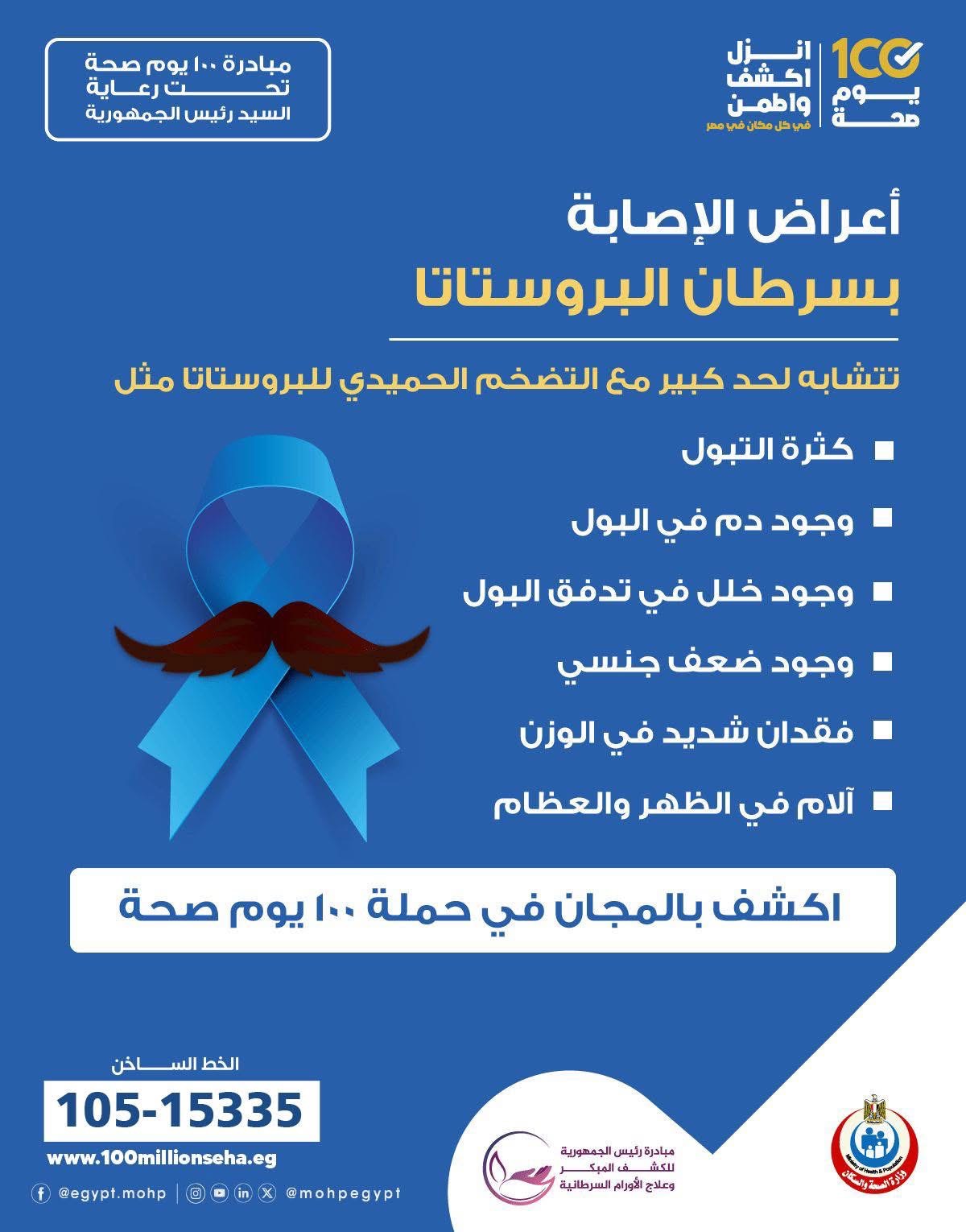 اعراض ااصابة بسرطان البروستاتا