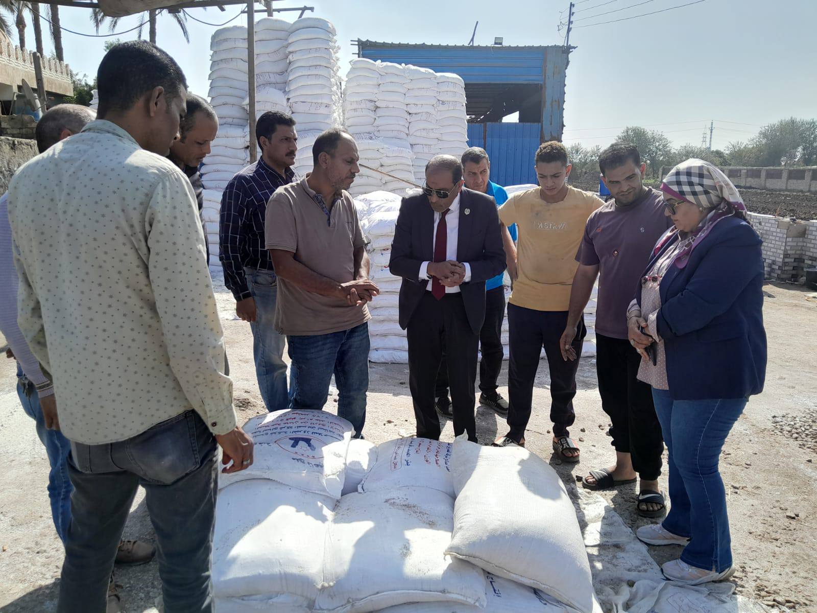 جانب من الحملة ببنها جانب من الحملة ببنها