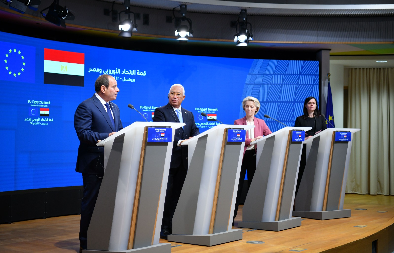 المؤتمر الصحفى للسيد الرئيس عبد الفتاح السيسي (4)