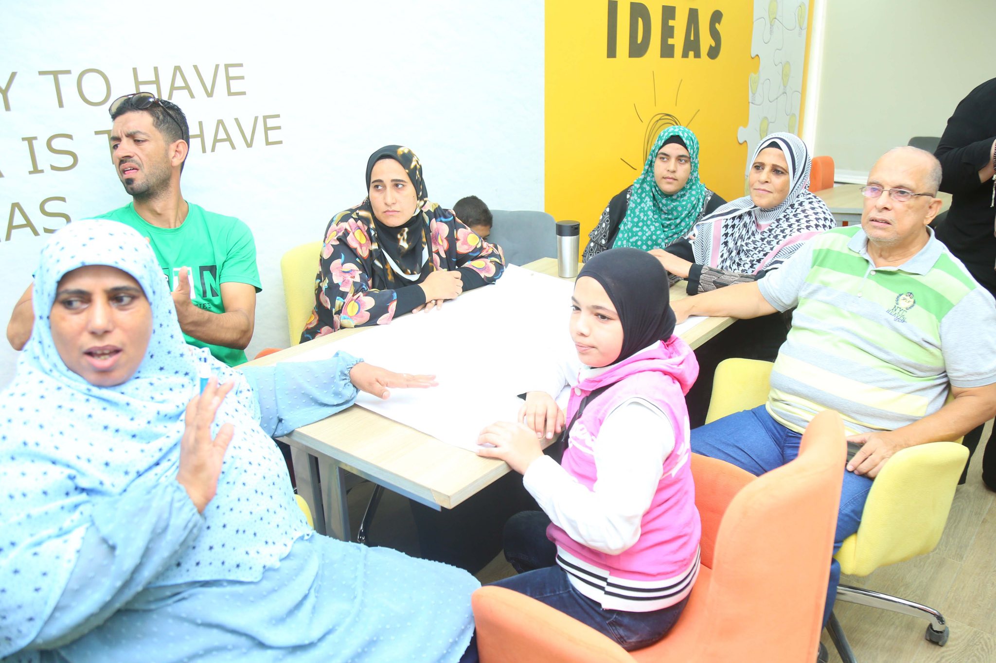 جانب من المشاركين من ذوي الهمم