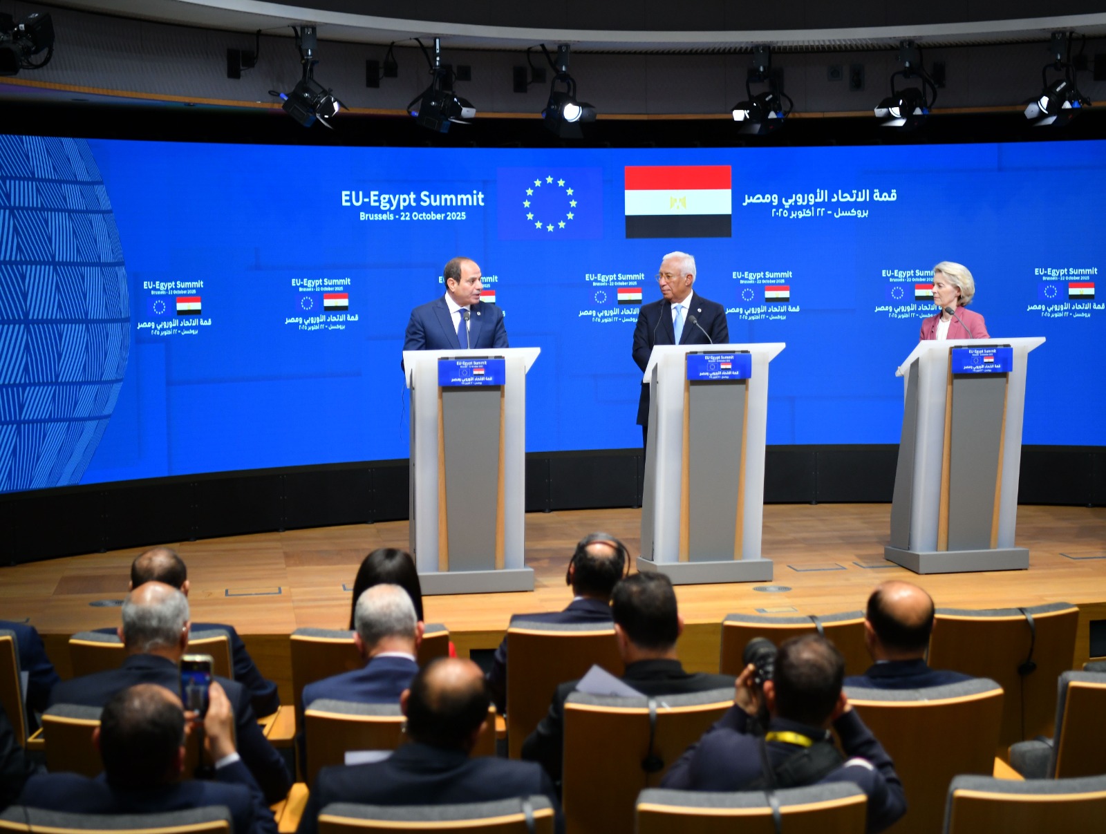 المؤتمر الصحفى للسيد الرئيس عبد الفتاح السيسي (1)