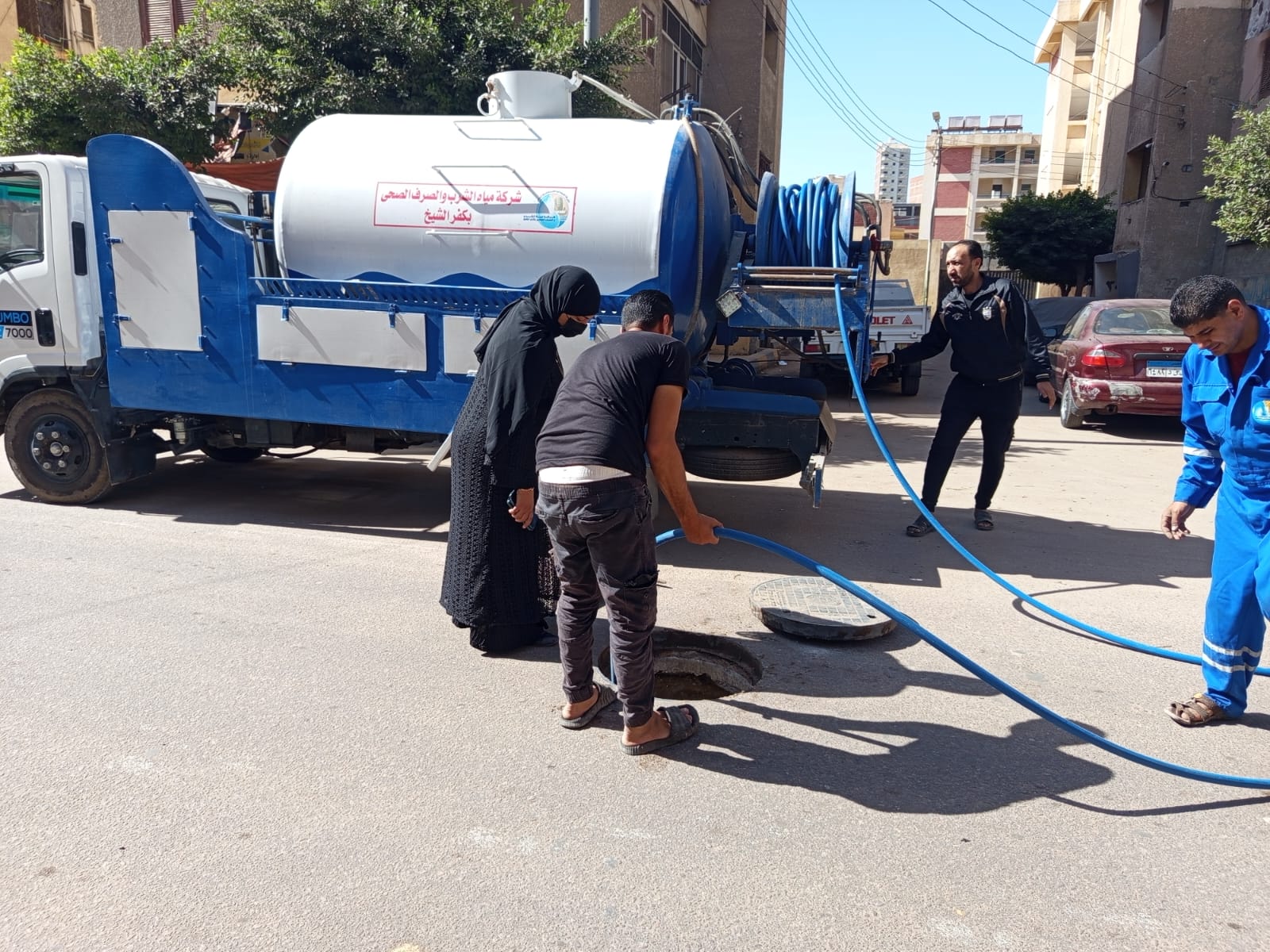 تطهير البيارات بدسوق