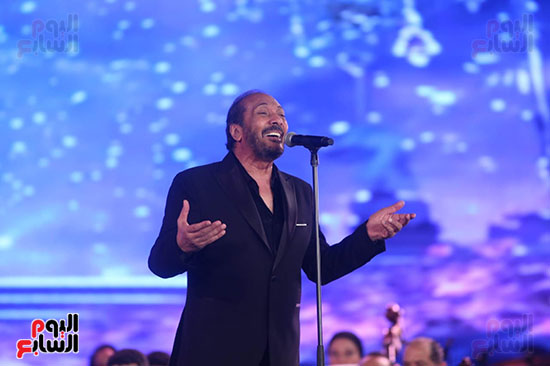 مهرجان الموسيقى العربية بدار الأوبرا  حفل على الحجار