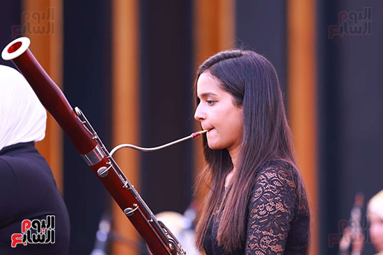 كواليس حفل أوركسترا النور والأمل بمهرجان الجونة