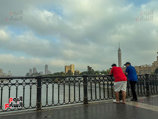 طقس خريفى مائل للبرودة فى الصباح الباكر بالقاهرة والجيزة (1)