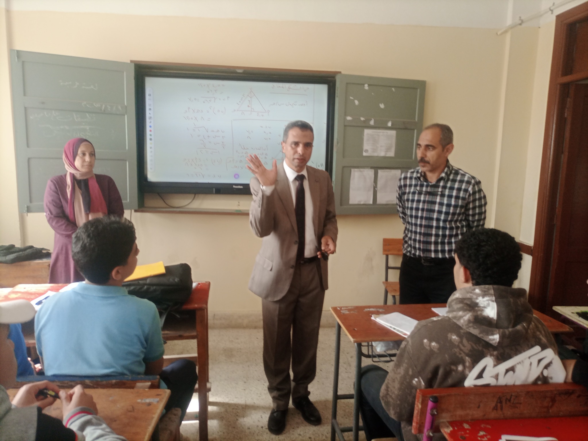 جولة لوكيل تعليم كفر الشيخ