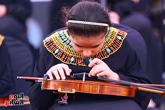 من حفل أوركسترا النور والأمل بمهرجان الجونة