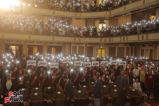 بدء ندوة الداعية مصطفى حسنى (13)