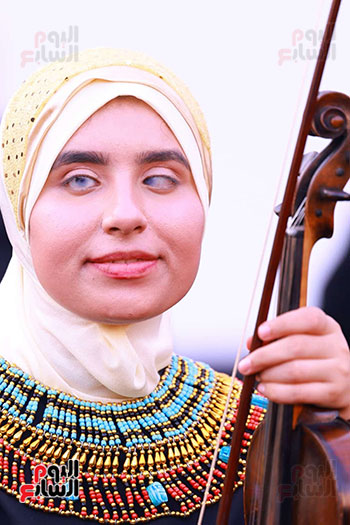 فريق أوركسترا النور والأمل بمهرجان الجونة