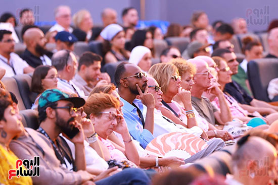 حضور حفل أوركسترا النور والأمل بمهرجان الجونة