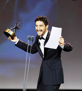 أحمد مالك وليا دروكير أفضل ممثل بمهرجان الجونة فى دورته الثامنة أحمد مالك وليا دروكير أفضل ممثل بمهرجان الجونة فى دورته الثامنة