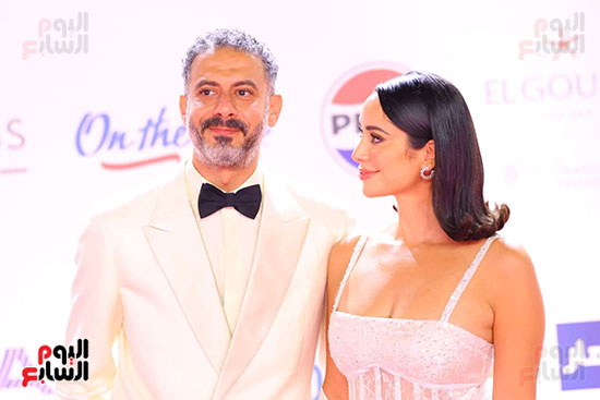 فراج وبسنت في ختام الجونة