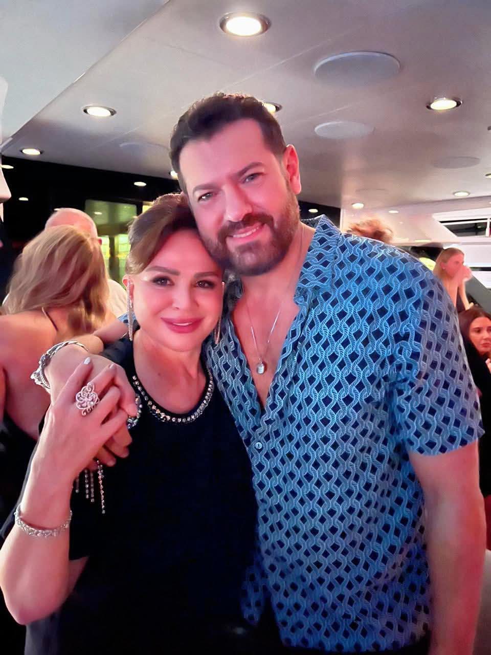 إلهام شاهين وعمرو يوسف