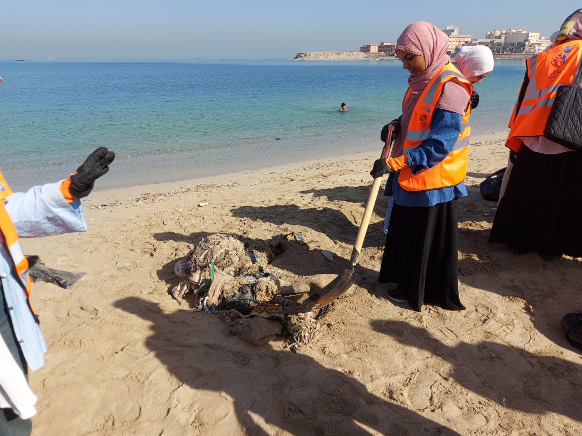 حملة تنظيف الشاطئ حملة تنظيف الشاطئ