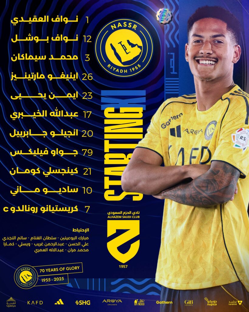 تشكيل النصر تشكيل النصر