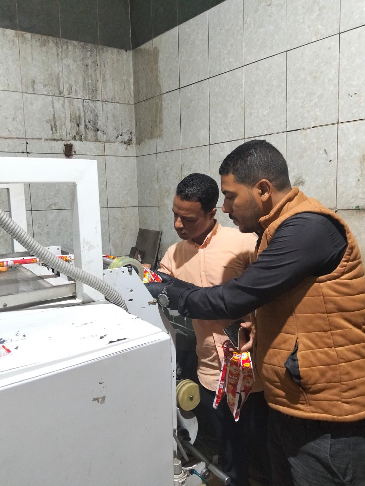 ضبط لحوم فاسدة ضبط لحوم فاسدة