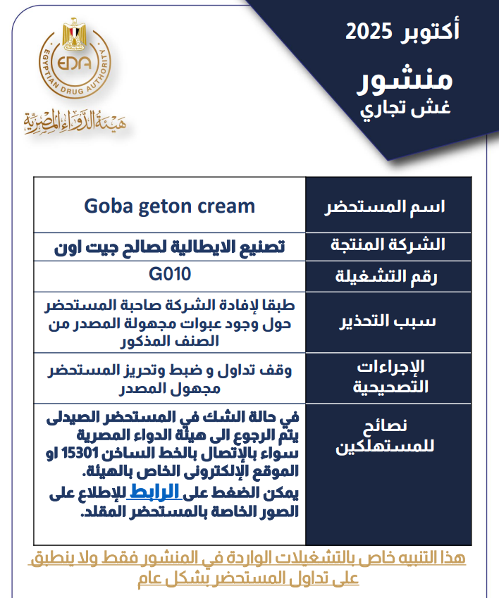 قائمة المستحضرات (1)