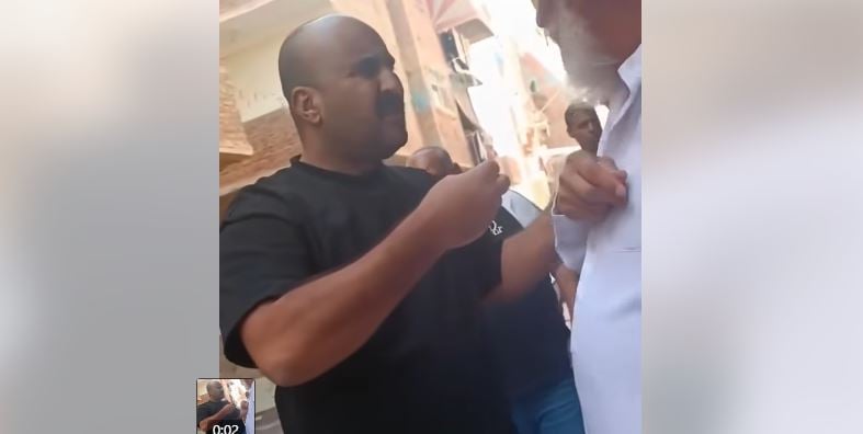 المعتدى على الرجل المسن بالسويس