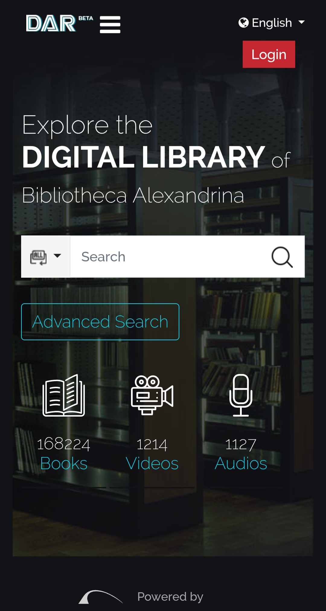 مستودع المكتبة الرقميه