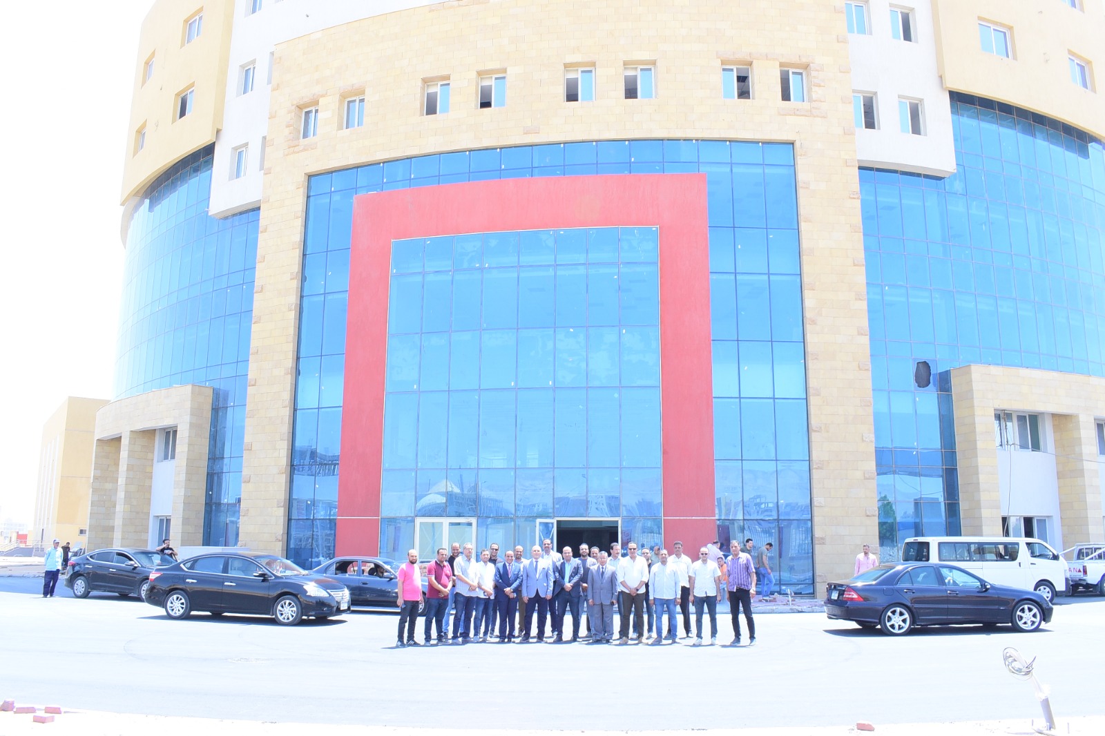 المستشفى من الخارج 