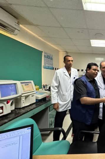 جانب آخر من المستشفي