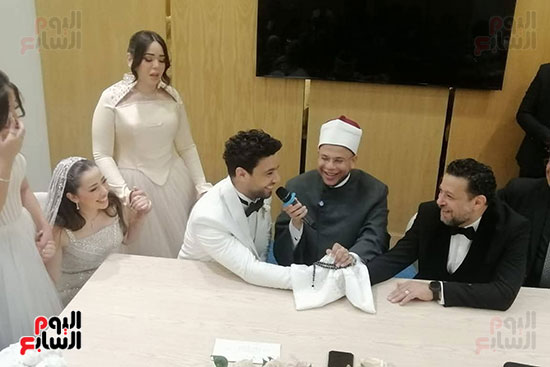 أثناء عقد القران أثناء عقد القران