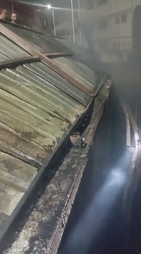 حريق مصنع ملابس بقليوب (3)