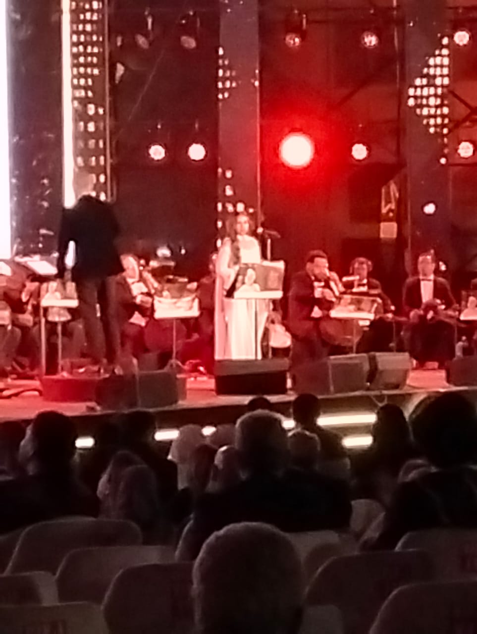 سوما تشعل حفل مهرجان الموسيقى العربية بأغنية لو كنا بنحبها (2)