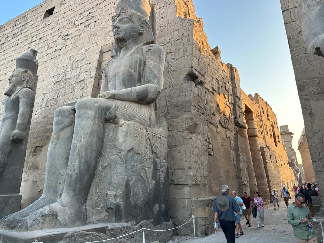 سكوت إيستوود في زيارة للأقصر