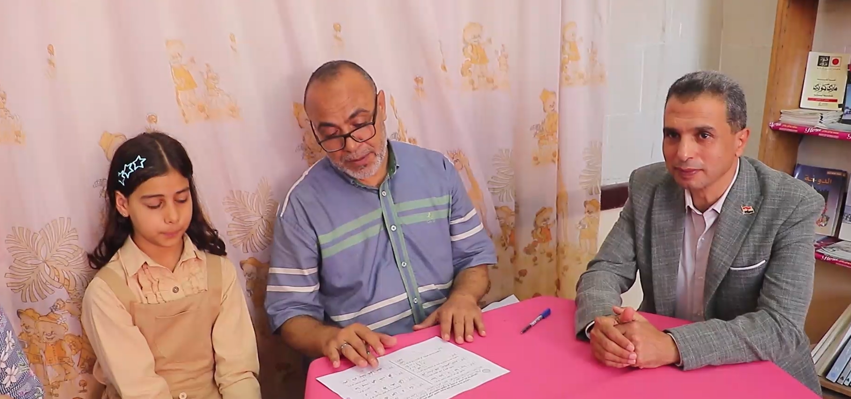 جانب من الاختبارات  بالمدارس