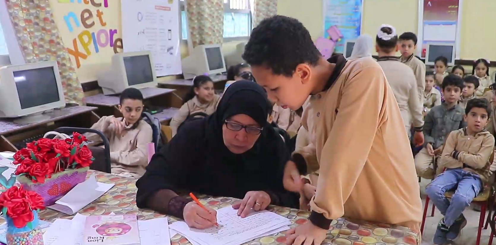 جانب من الاختبارات 