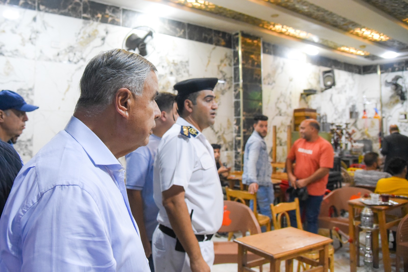 محافظ الإسكندرية يقود حملة بحى العجمى