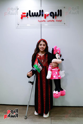  الطفلة الفلسطينية ريتاج في اليوم السابع (31)