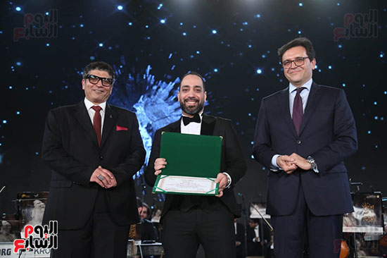 توزيع جوائز مهرجان الموسيقي العربية خلال حفل الختام