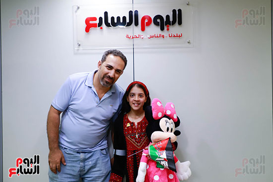  الطفلة الفلسطينية ريتاج في اليوم السابع (37)