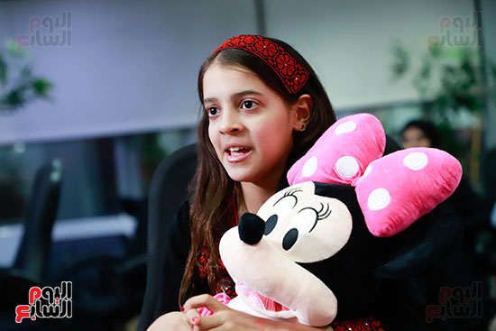  الطفلة الفلسطينية ريتاج في اليوم السابع (23)