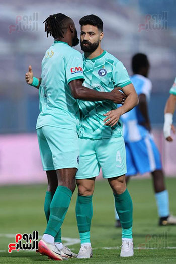 فرحة الهدف الاول لبيراميدز